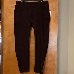 Mid rise skinny ankle dress pants